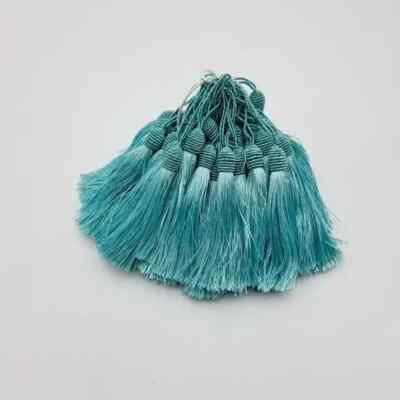 50pcs/lot 15cm Hanging Rope Silk Tassels Fringe Sewing Bang Embellish Curtain//