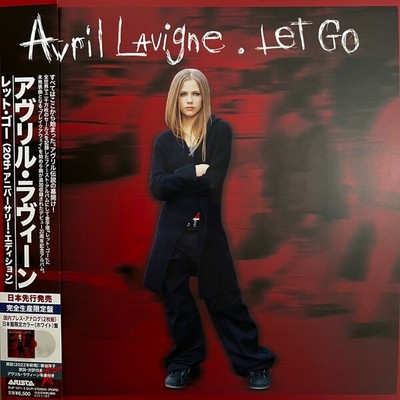 Avril Lavigne Let Go White Vinyl 20th Anniversary Edition 2LP Japanese limited