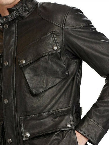 Polo Ralph Lauren 100% Lambskin Leather 