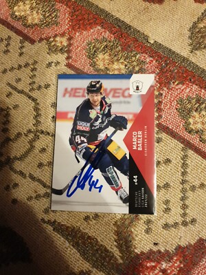 DEL 2021/2022 21/22 signiert Eisbären Berlin #037 Marco Baßler 
