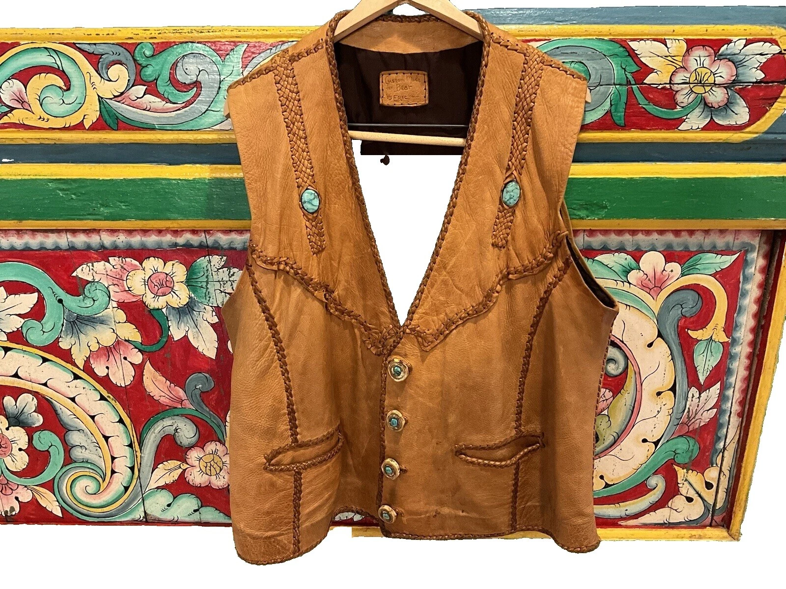 Leather Vintage Vests for Men