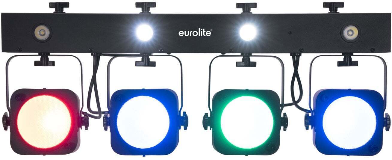 Thumbnail - Eurolite Led Kls-190 Kompakt-lichtset Cob-leds Rgb Dmx Strobe Spot