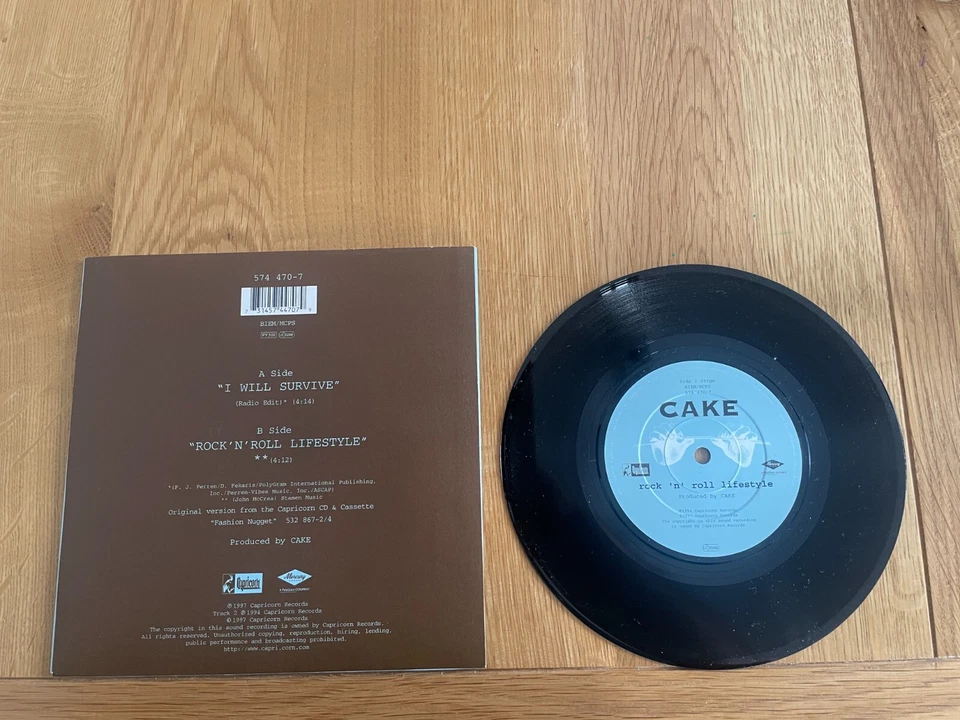 Cake-I will survive.7" - Image 2 of 2