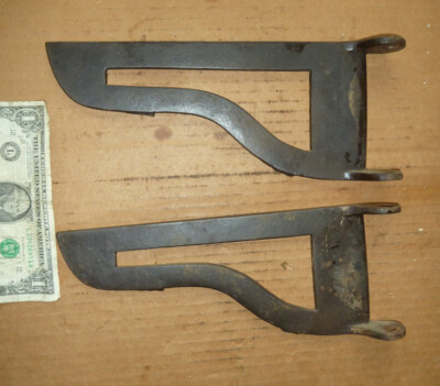 Antique Drop Leaf Table Support,Brace,Cast Iron,A.10-1/2''x4-1/4'',Old Furni.Parts