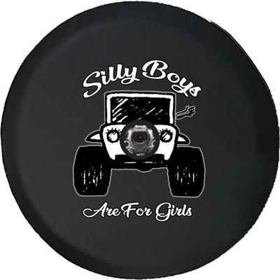 JL Spare Tire Cover Silly Boys These are for Girls Wave ...