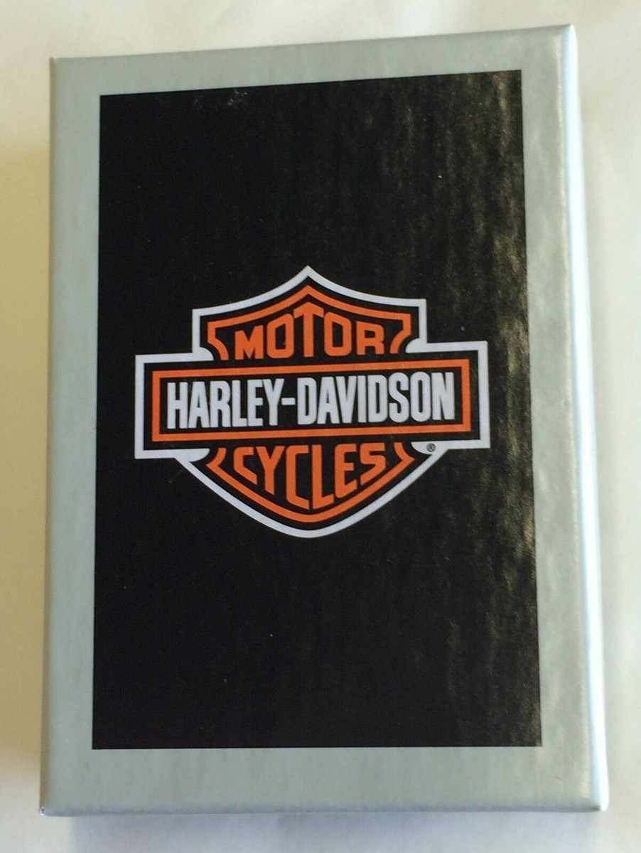 Zippo Windproof Harley Davidson Lighter With Engraved Logo, 49467
