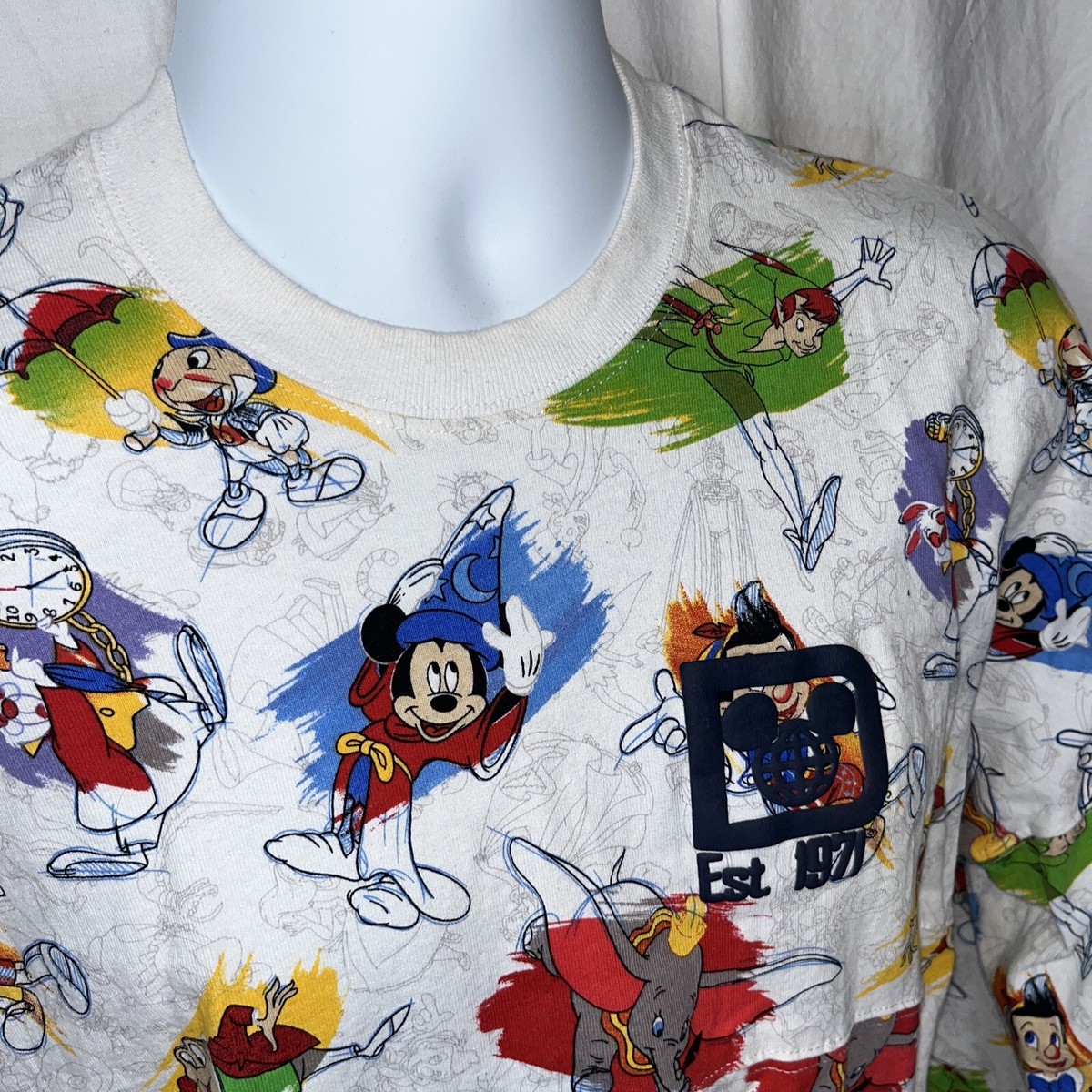 ☆Disneyland限定☆Spirit Jersey ミッキー＆フレンズ パーク柄