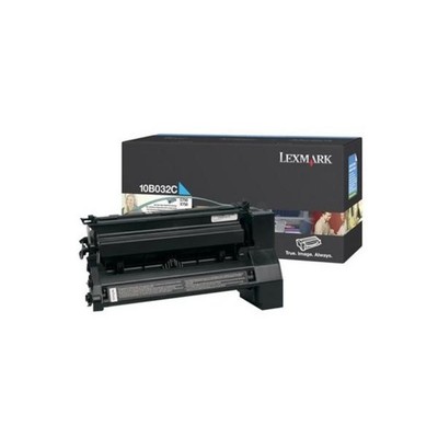 Genuine Lexmark C750 CYAN Toner Cartridge 10B032C  **NEW OEM**