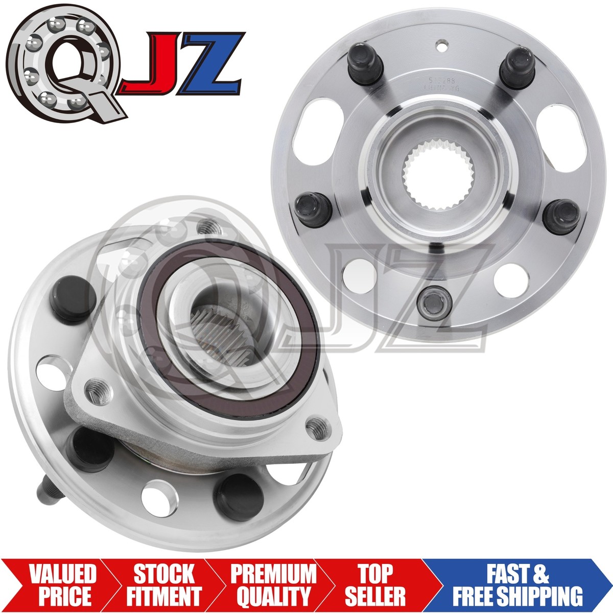 2-Pack] 513288 FRONT or REAR Wheel Hub Assembly for 2013-2015