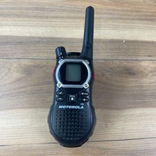 Motorola Talkabout Two-Way Radio Walkie Talkie Black Digital Display FRS/GMRS