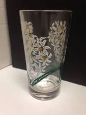 Hyacinth Peanut Butter Glass Glasses Drinking Kitchen Mauzy 62-4