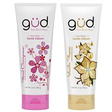 Burt's Bees Gud Hand Lotion Cream Moisturizer with Shea Butter, Travel Size 3 oz