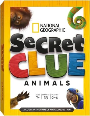 National Geographic - Secret Clue: Animals | NEW OPEN BOX