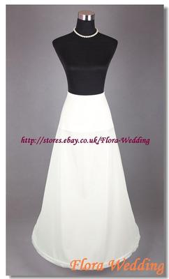 1-Reifen Spandex Braut/Abschlussball Petticoat/Einzel Reifrock/Unterrock/Hochzeitsrock