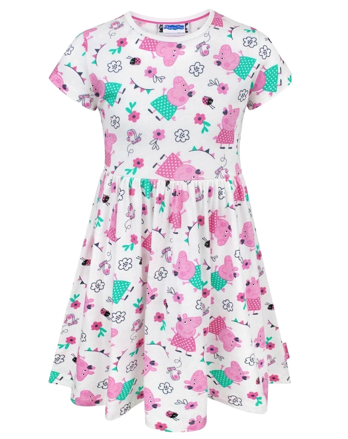 Peppa Pig 100% Algodón Vestidos para niñas