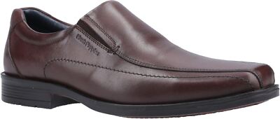 Hush Puppies Brody Chocolate Lace Herrenschuhe Vollnarbenleder