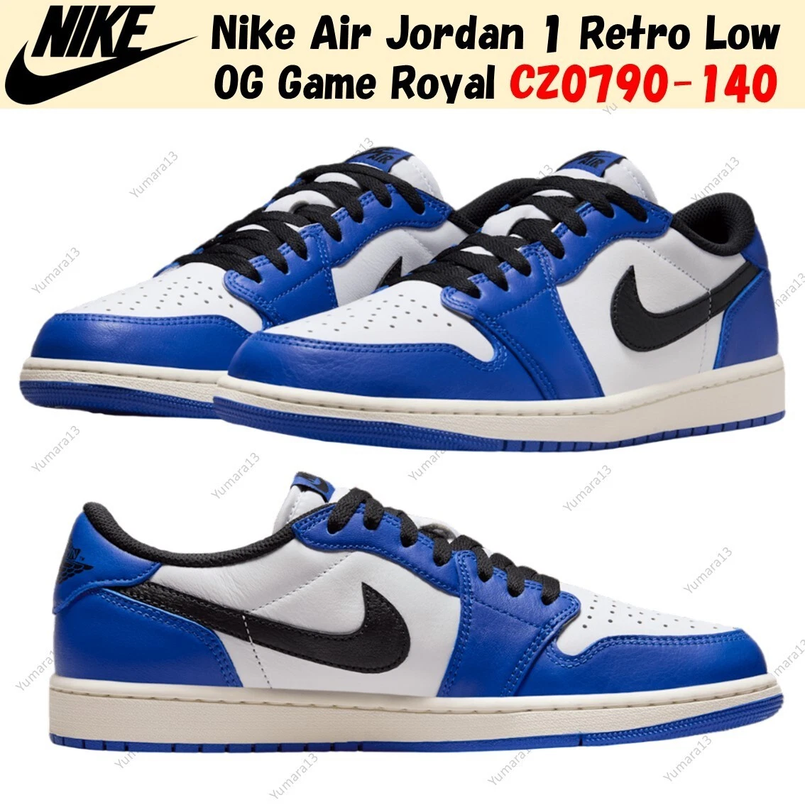 Preços baixos em Jordan 1 Retro OG Low Royal | eBay