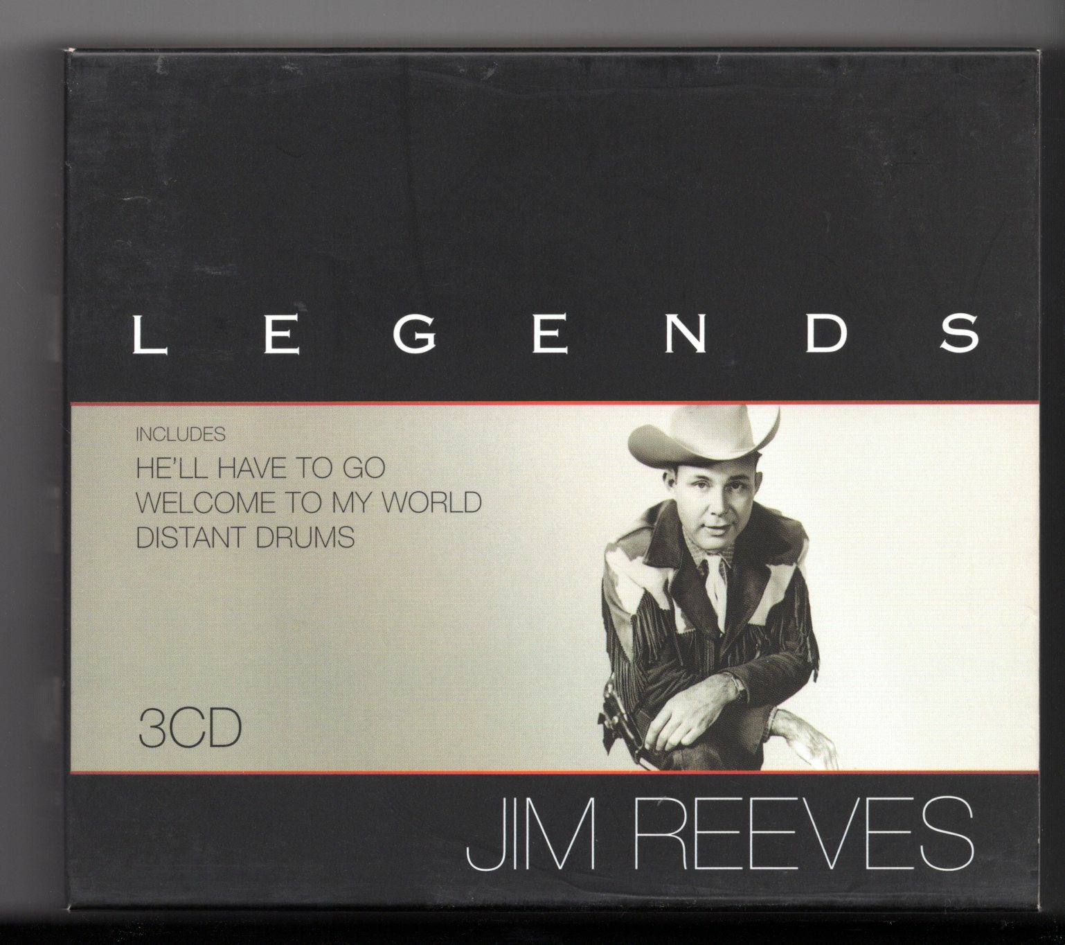 (IX421) Legends: Jim Reeves, 50 tracks - 2005 Boxset CDs