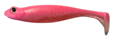 Leurre Souple Megabass Hazedong Shad SW, 3 Pouces, Orange Clair - 8 Pièces, Pêche Mer