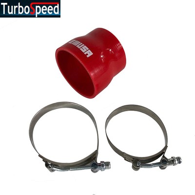 4 In Intercooler 35 89mm 0 Degree Turbointakeintercooler Silicone Coupler Hose Black. | Emusa Aftermarket Autoparts-Emotor USA, INC 45 Coupler