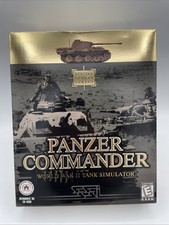 Panzer Commander World War II Tank Simulator PC, 1998 COMPLETE