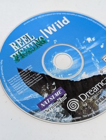 Reel Fishing Wild (Sega Dreamcast, 2001) - Disc Only Tested Working