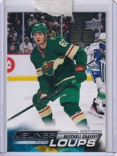 2022 23 Upper Deck Mitchell Chaffee French Young Guns/Jeunes Loups #462