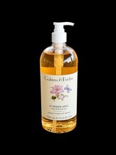 Crabtree Evelyn Summer Hill Bath Shower Gel 33.8 oz 1000ml Pump Bottle
