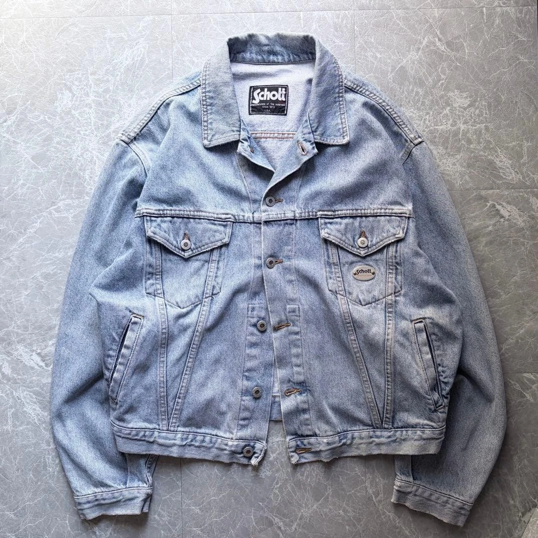 SCHOTT Denim Coats, Jackets & Vests for Men | eBay