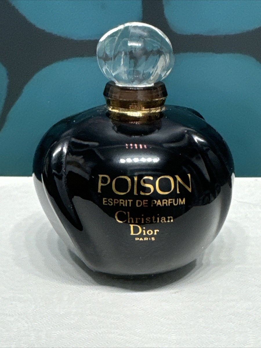 💝Vintage 80's POISON Dior ESPRIT De PARFUM 1oz 30ml Perfume