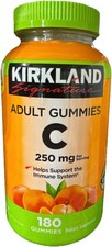 Kirkland Signature Vitamin C Adult Gummies 250 mg, 180 180 Count Pack of 1 