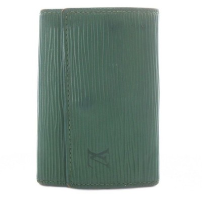 Louis Vuitton Epi Multi-Case 6 Key Case 6連 Leather Borneo Green M63814