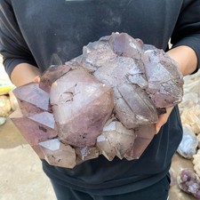 17.5lb Natural Amethyst quartz cluster crystal specimen Healing