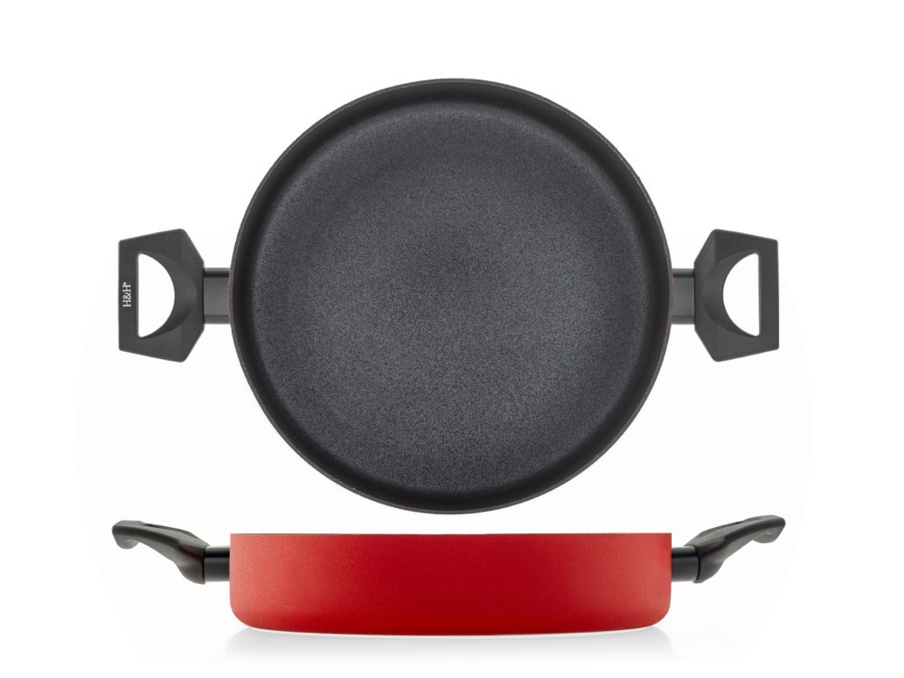 H&h Pan Flame With Non-Stick Pfluon