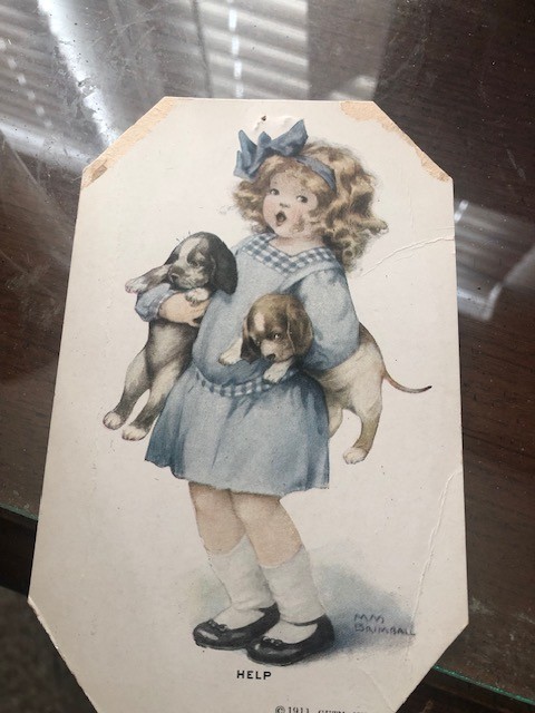 1911 gutmann postcard-"help"