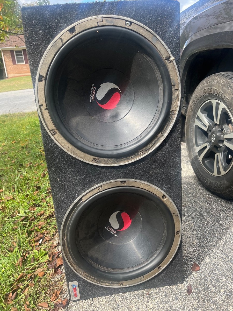 Kicker Solo-Baric S12d 1-Way 12in. Car Subwoofer for sale online