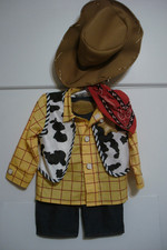 Disney Toy Story Woody Cowboy Sheriff Costume 5-Piece Outfit 18-24 Months
