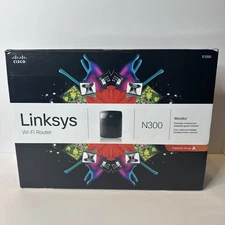 Cisco Linksys X2000 N300 All-in-One Wi-Fi Router w/ ADSL2+Modem 3-Port 10/100