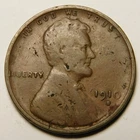 1910 S Lincoln Wheat Cent Penny VG-Details / Damaged   "Actual Coin Pictured"
