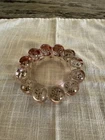 Vintage Glass Boopie Pink Ashtray Bubble Anchor Hocking Candy Dish