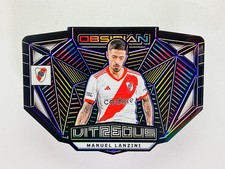 2023-24 Panini Obsidian - Vitreous Electric Etch Rainbow #19 Manuel Lanzini /49