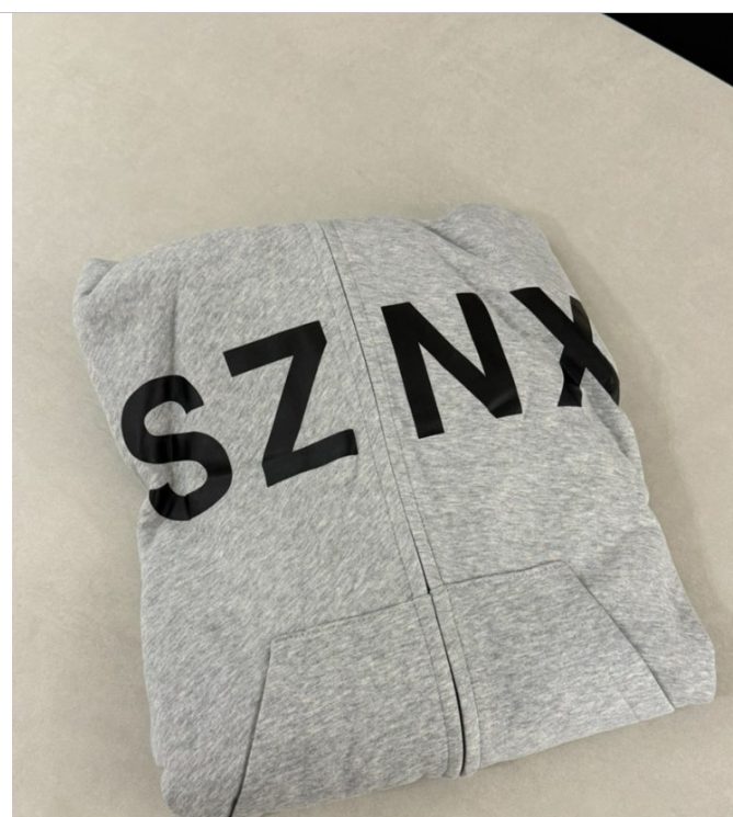 NEW Yeezy HD-10 Grey Korea Limited Long Sleeve Hoodie SZNX