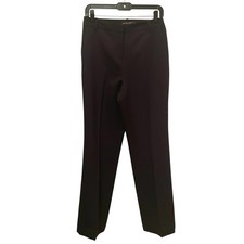 Pendleton Women's Virgin Wool Straight Leg Black Dress Pants Trousers Size 6