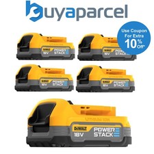 DeWalt DCBP034 18v Compact Powerstack Battery DCBP034-XJ - 5 Batteries