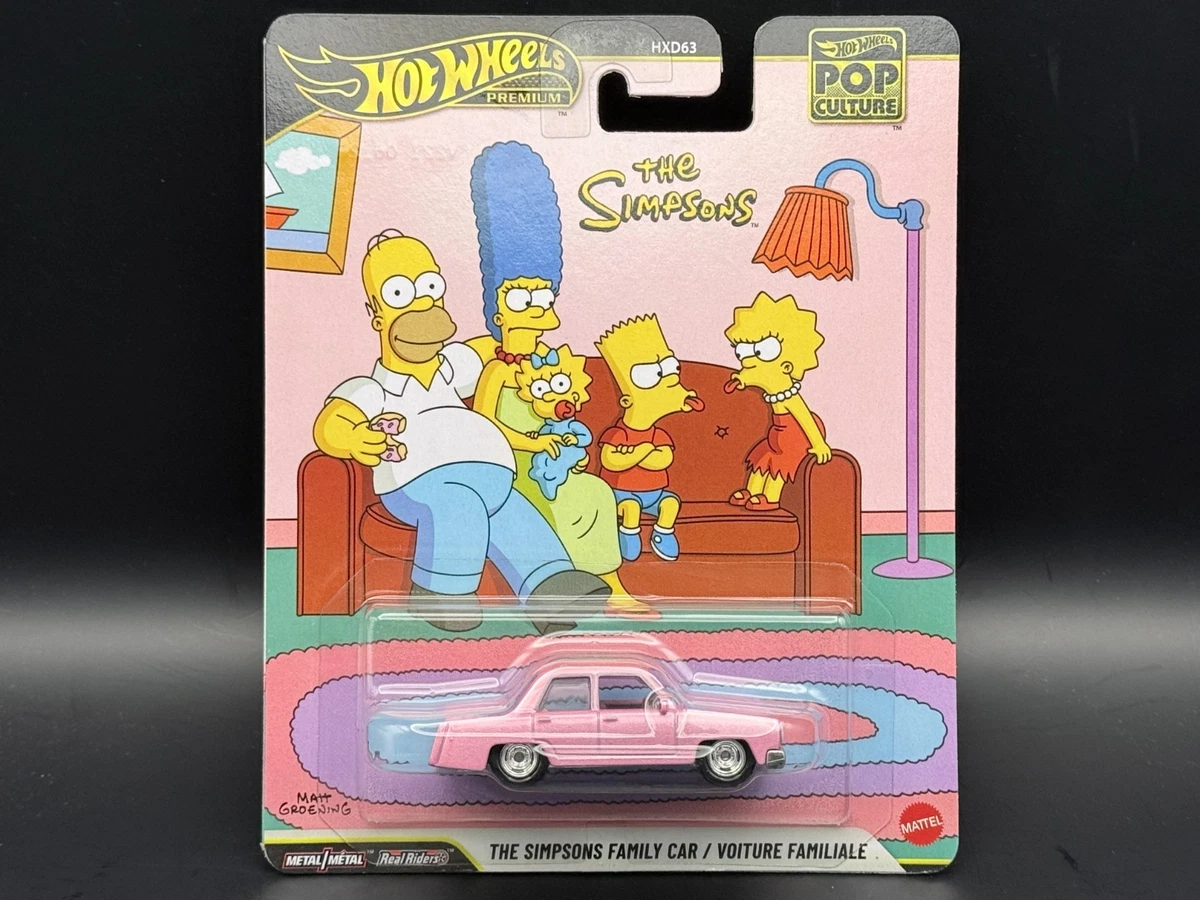 Hot Wheels The Simpsons 1:64 Scale Diecast Cars, Trucks & Vans for