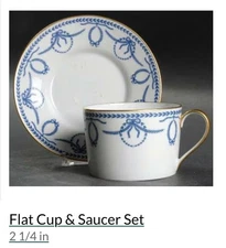 fabrege blue cheverny cup and saucer