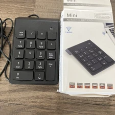 Wireless USB Number Pad Numpad Numeric Keypad Number Keyboard /g