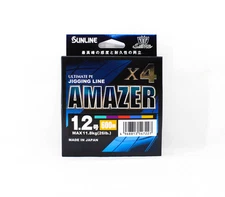 Sunline P.E Line Amazer X4 HG Jigging 600M P.E 1.2 26lb Multi (7227)