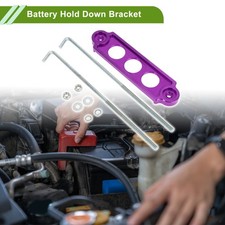 Universal Car Battery Tie Down Bracket Hold Lock Battery Hold Down Bracket