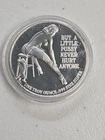 Big Cats Are Dangerous But A Little Pussy 1 Oz 999 Fine Silver  *IN CAPSULE*